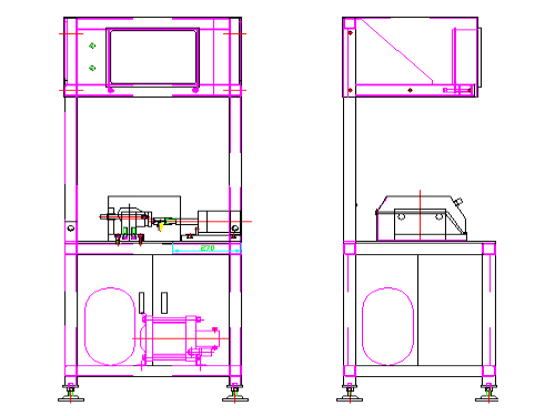 HY222   制動鉗氣密封在線檢測臺